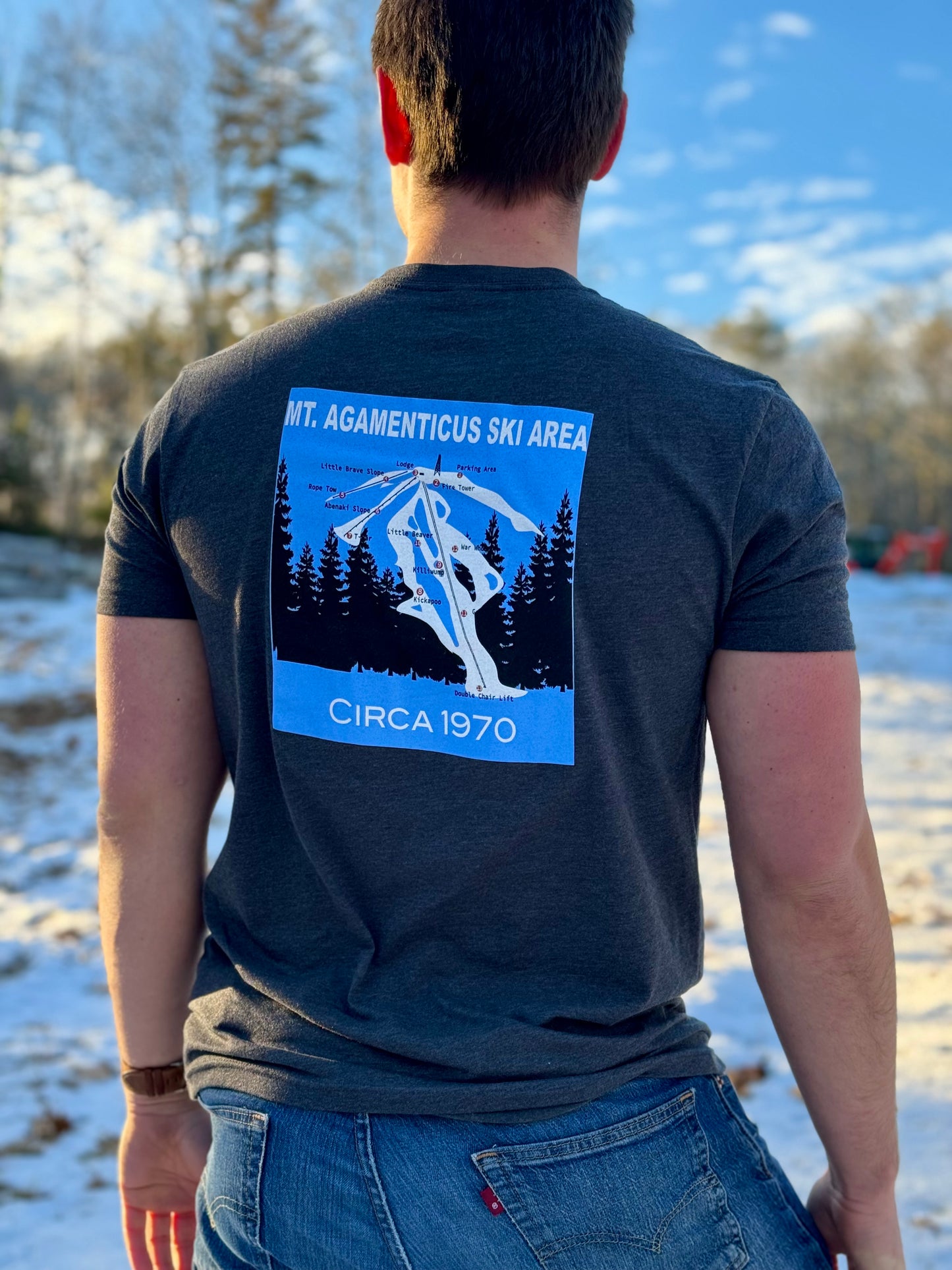 Mount Agamenticus Ski T-Shirt