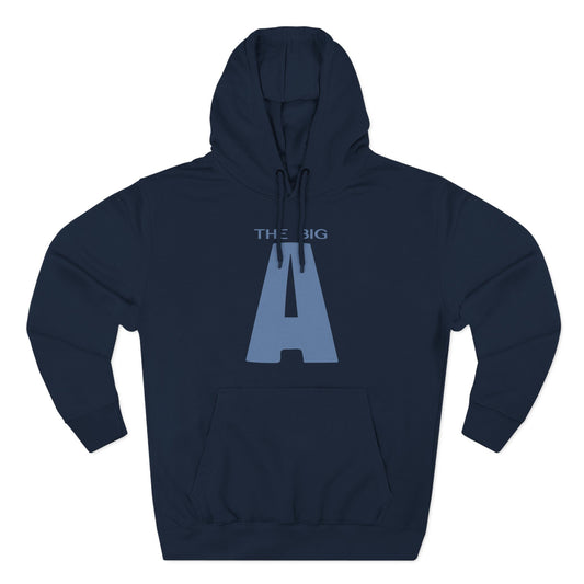 Mt. Agamenticus Ski Hoodie — 'The Big A' Retro Ski Area Pullover