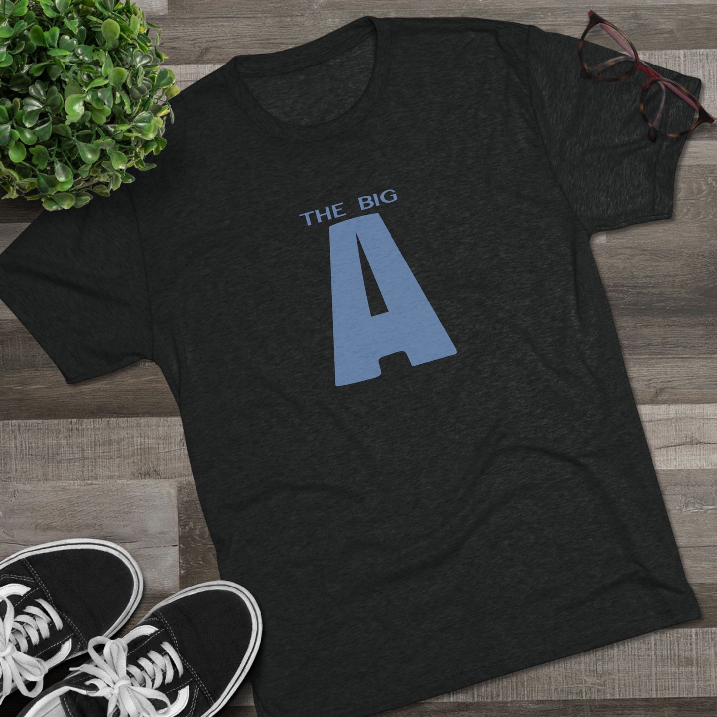 The Big A Ski Tee — Mt. Agamenticus Vintage Ski Area T‑Shirt (Circa 1970)