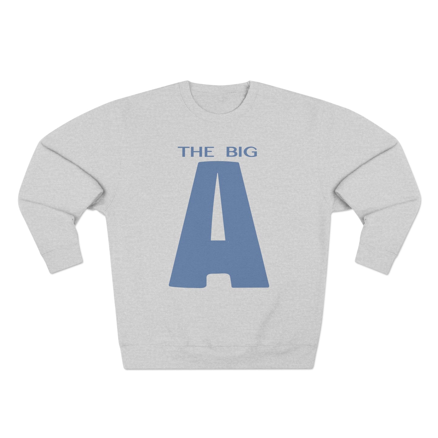 Mt. Agamenticus 'The Big A' Ski Crewneck Sweatshirt — Vintage 1970s Ski Poster Design