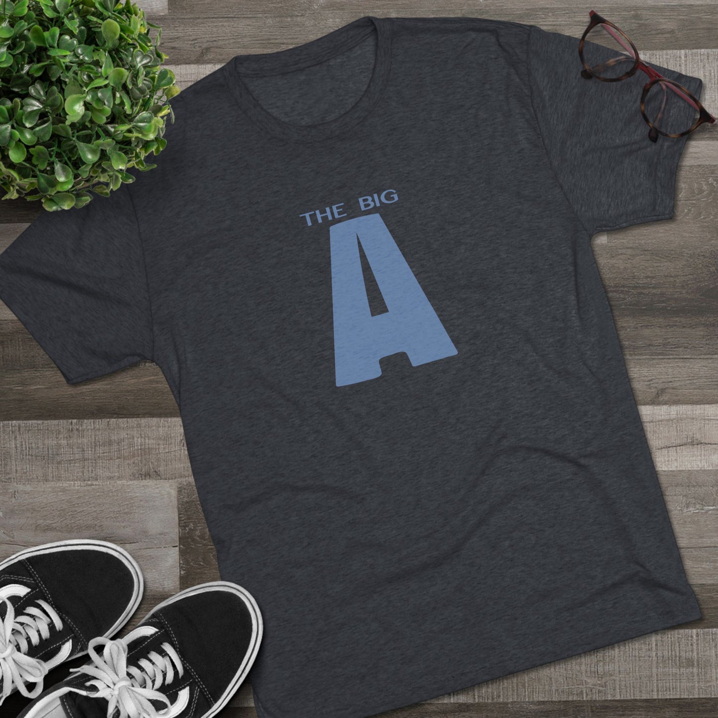 The Big A Ski Tee — Mt. Agamenticus Vintage Ski Area T‑Shirt (Circa 1970)