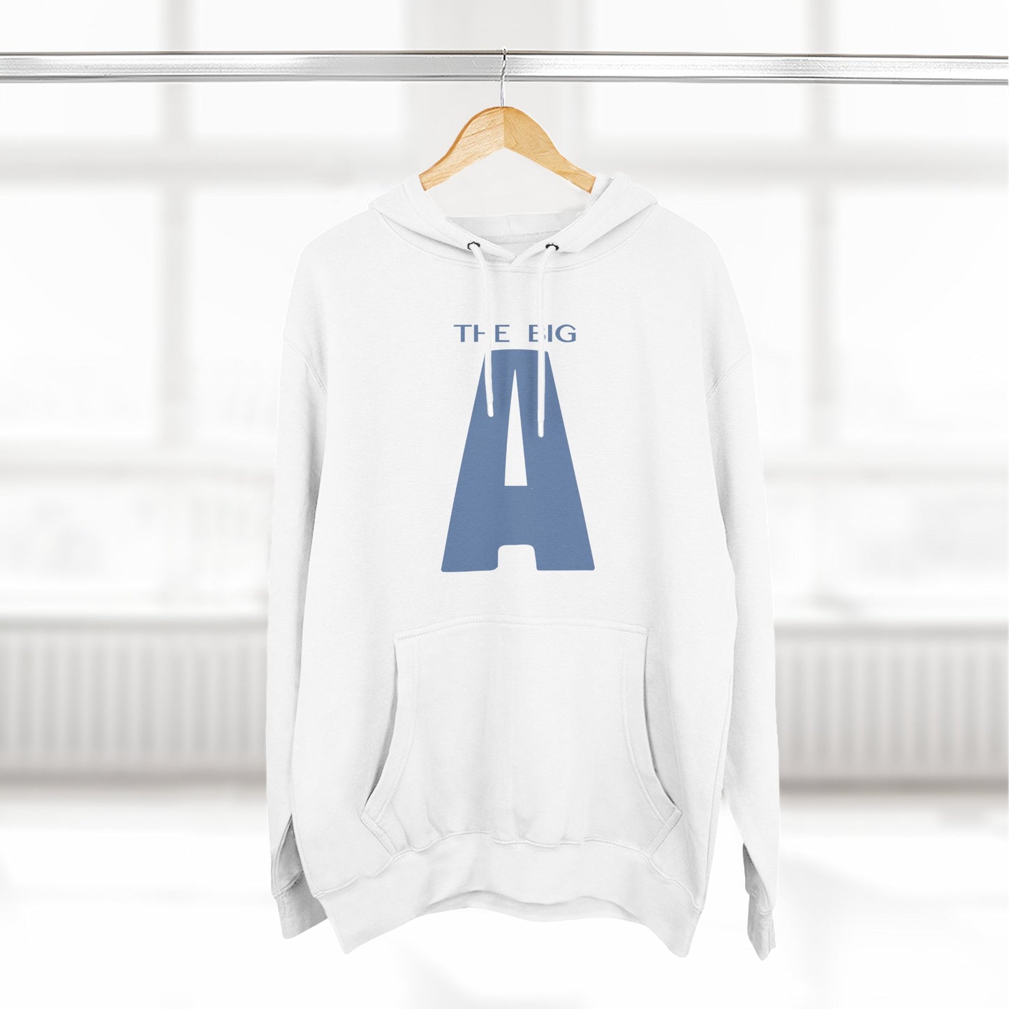 Mt. Agamenticus Ski Hoodie — 'The Big A' Retro Ski Area Pullover
