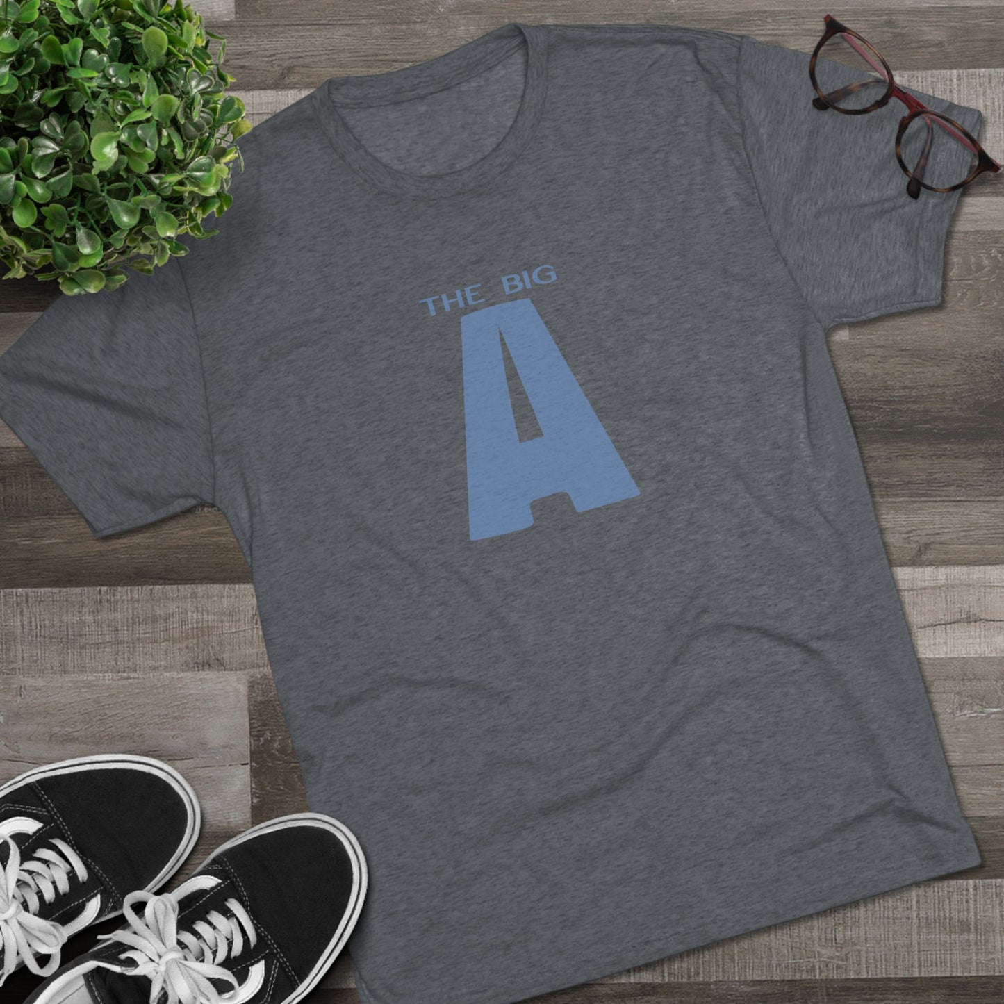 The Big A Ski Tee — Mt. Agamenticus Vintage Ski Area T‑Shirt (Circa 1970)