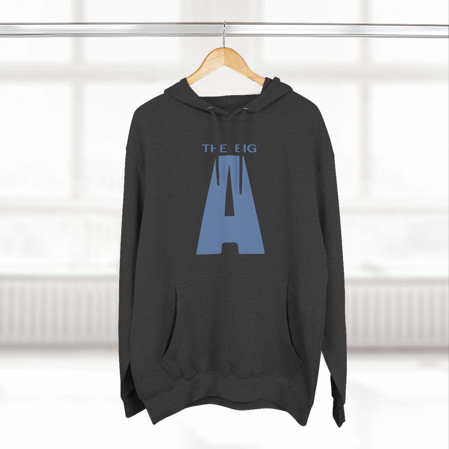 Mt. Agamenticus Ski Hoodie — 'The Big A' Retro Ski Area Pullover
