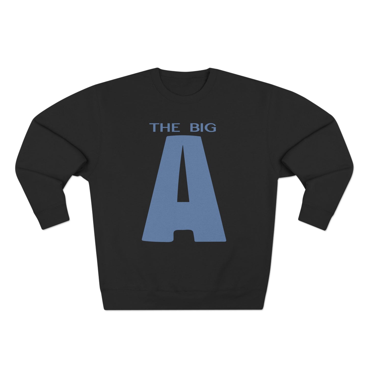 Mt. Agamenticus 'The Big A' Ski Crewneck Sweatshirt — Vintage 1970s Ski Poster Design
