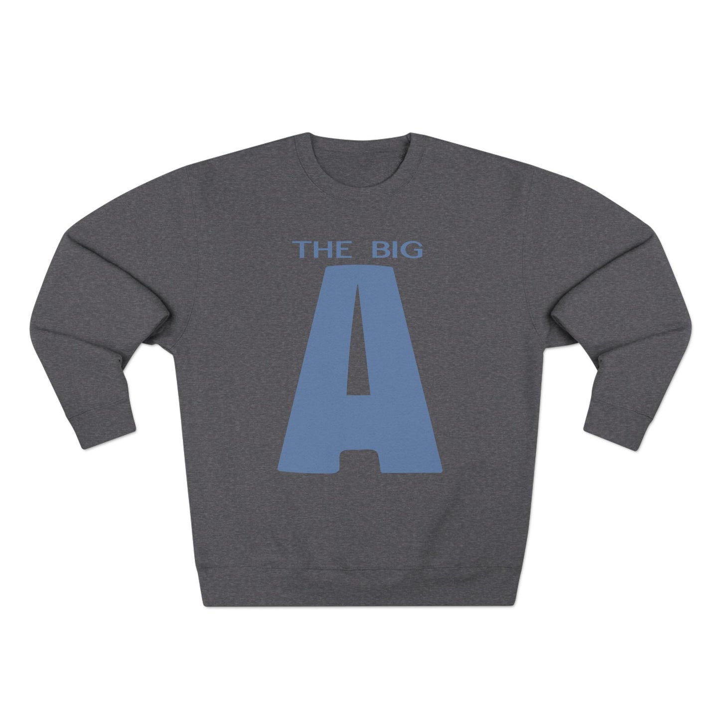 Mt. Agamenticus 'The Big A' Ski Crewneck Sweatshirt — Vintage 1970s Ski Poster Design