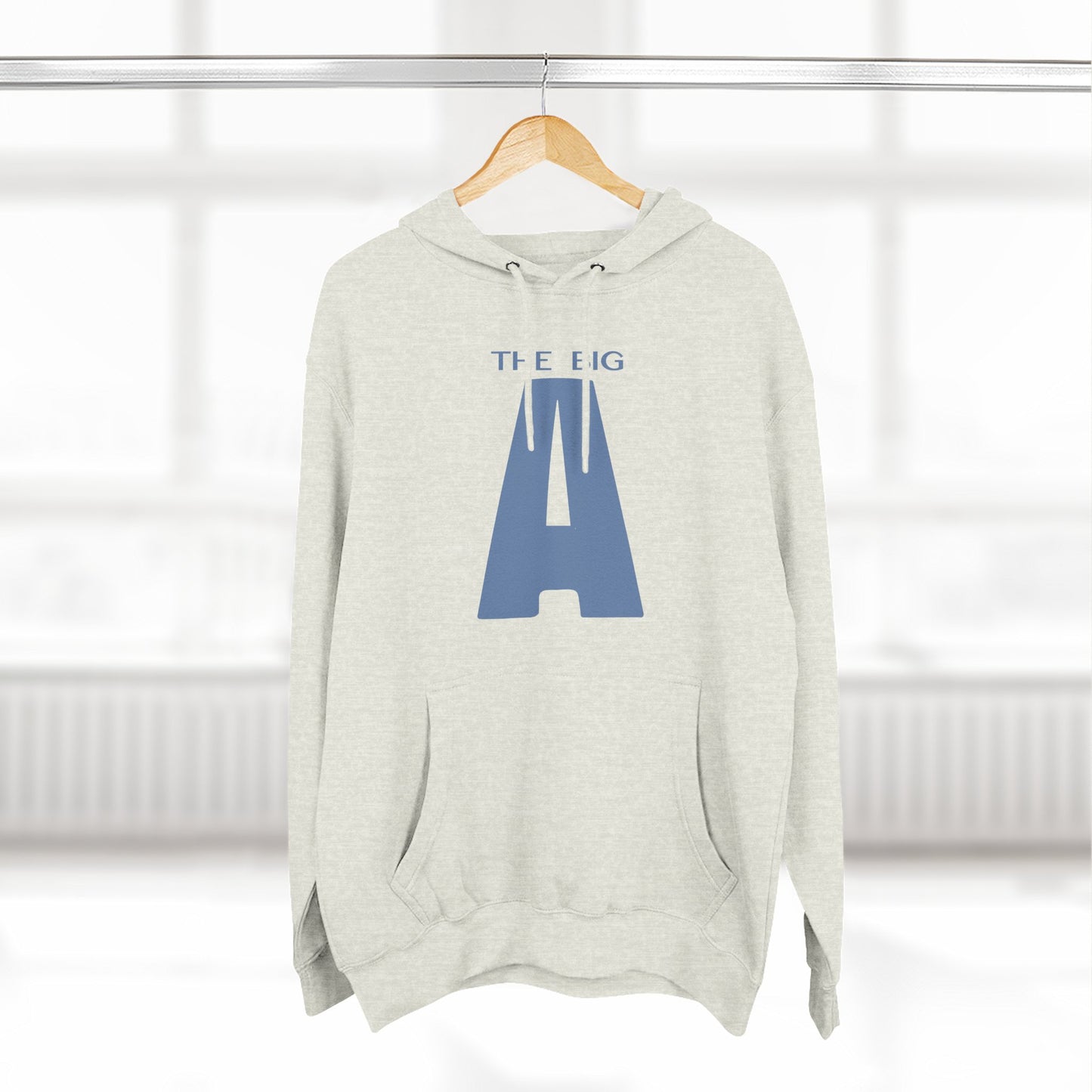 Mt. Agamenticus Ski Hoodie — 'The Big A' Retro Ski Area Pullover