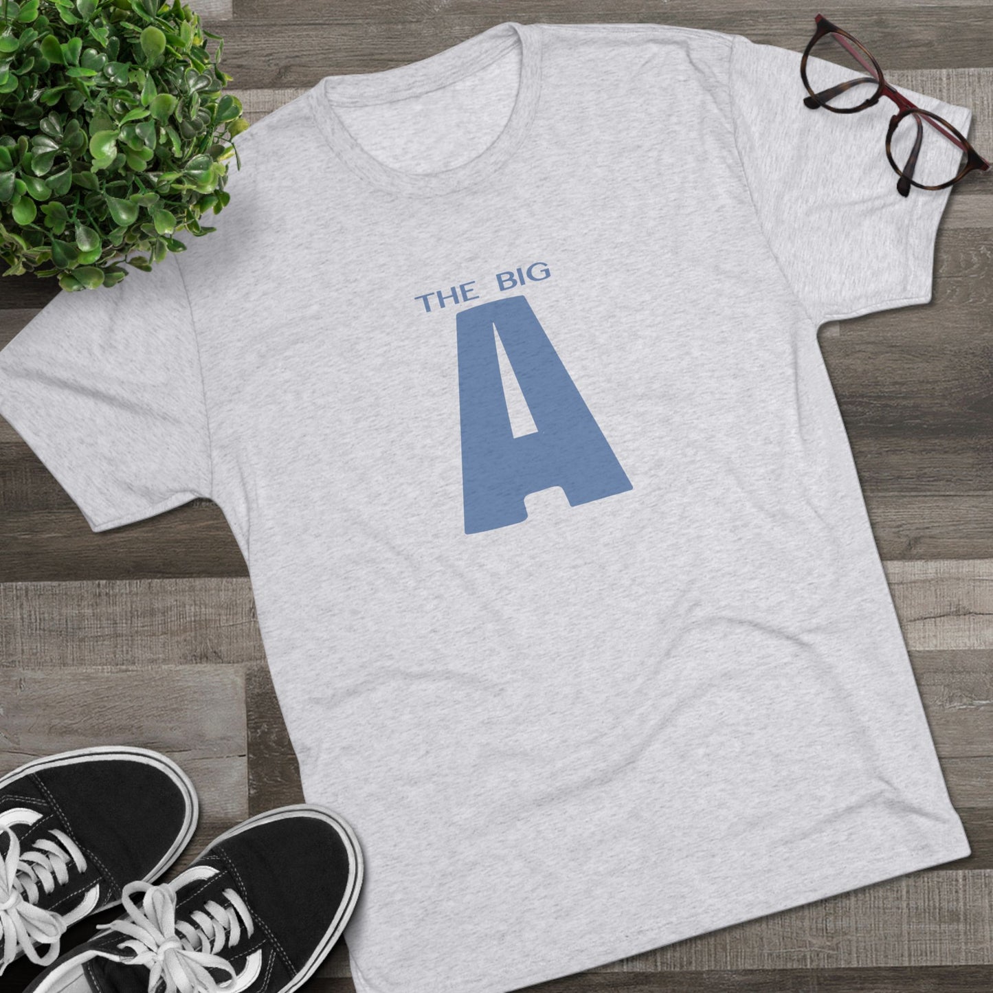 The Big A Ski Tee — Mt. Agamenticus Vintage Ski Area T‑Shirt (Circa 1970)