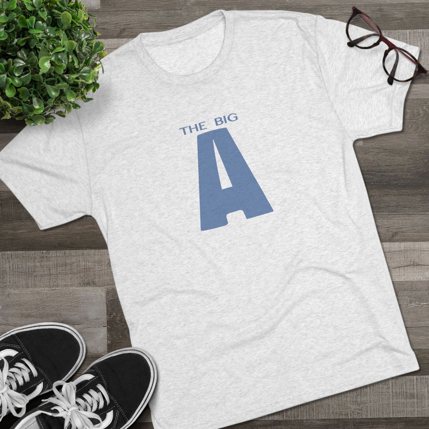 The Big A Ski Tee — Mt. Agamenticus Vintage Ski Area T‑Shirt (Circa 1970)