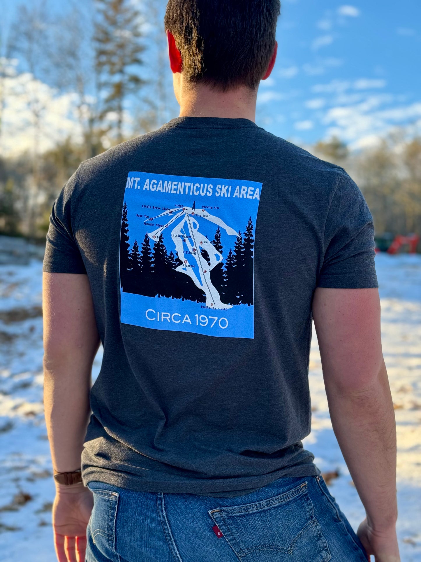 Mount Agamenticus Ski T-Shirt